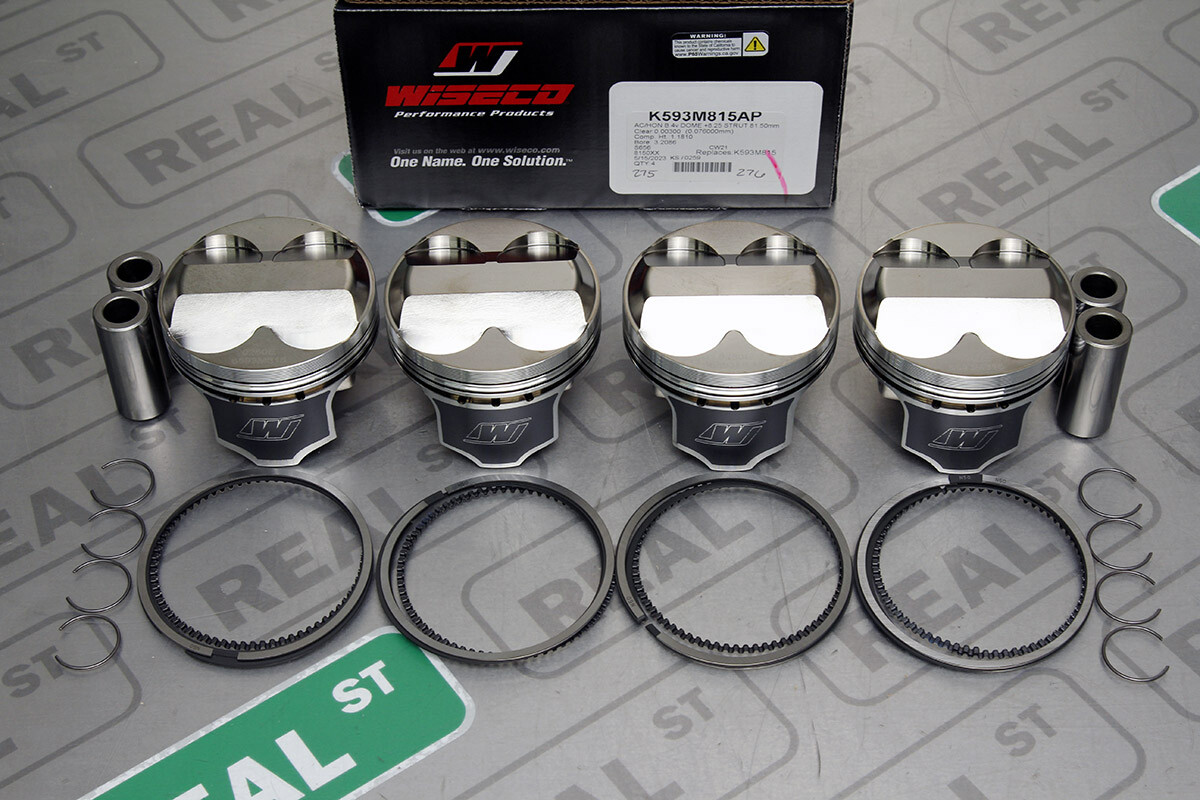 Wiseco Pistons GSR LS B16A2 B18C1 B18A/B 81.5mm 11.012.51