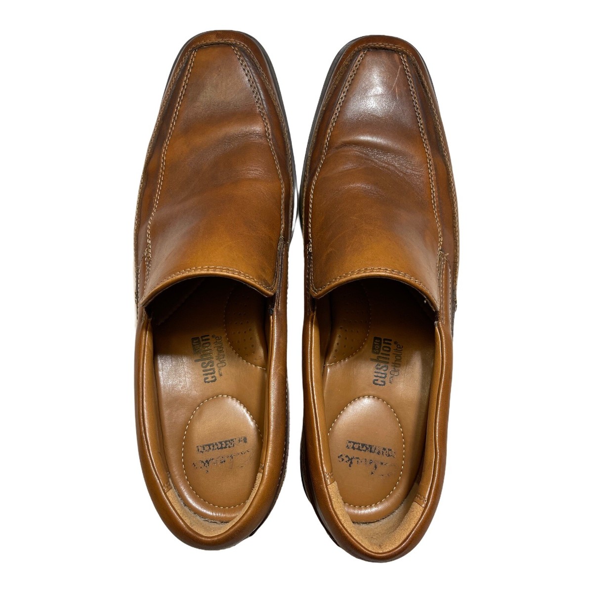Clarks Tilden Free Mens Shoes Dark Tan Leather Size 10M | eBay display picture 2