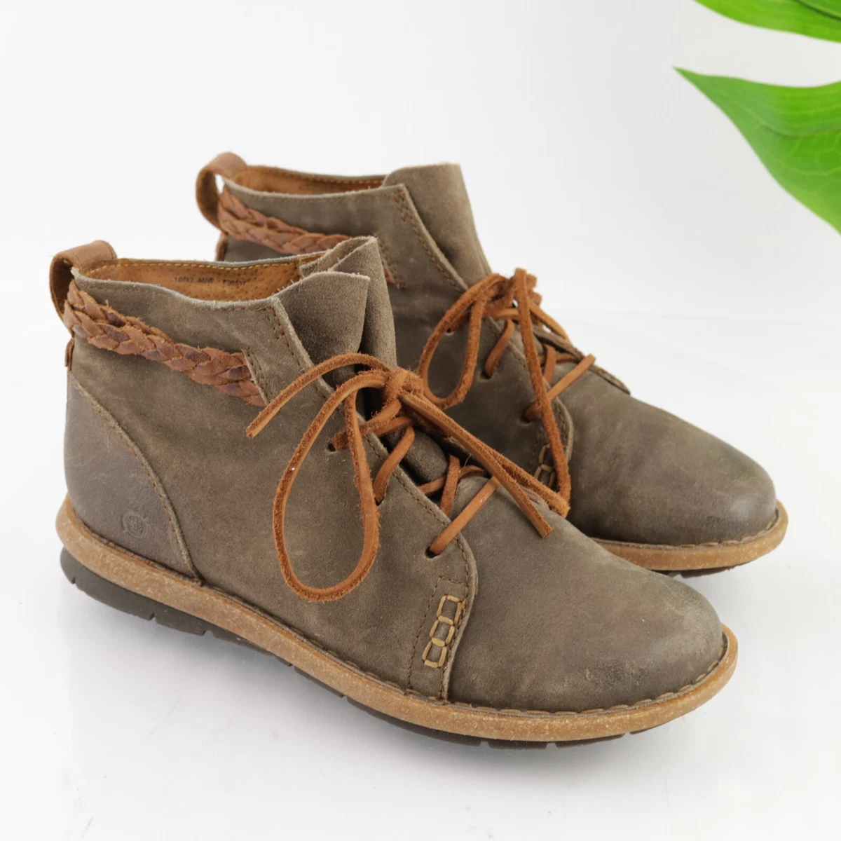 Born temple 2025 distressed suede booties