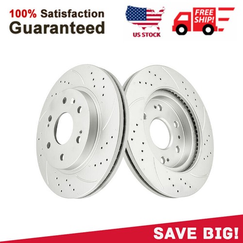 Auto Shack R63008PR Pair Of Rear Brake Rotors For Dodge Durango, Chrysler Aspen, Ram 1500 (2002-2018) 5 Lug 139.7mm Bolt Circle - Foto 7