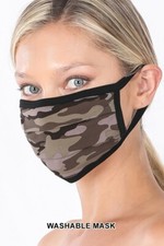 Double Layer Cotton Face Mask Washable Reusable Cloth Soft Fashionable Unisex