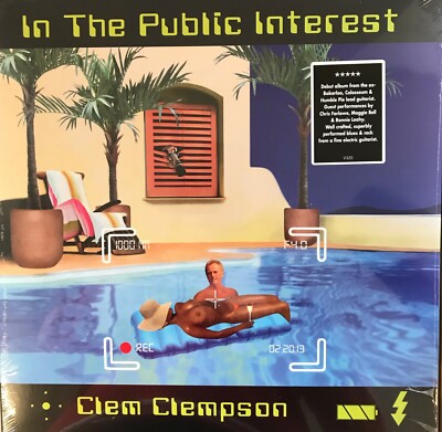 Clem Clempson: In The Public Interest: NEU 180g Vinyl/LP Gatefold REP2427/V320