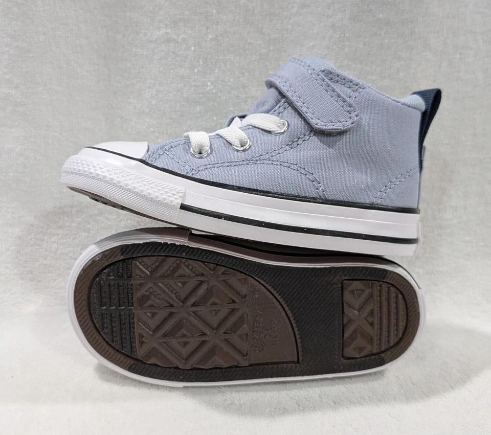 Converse CTAS Malden Street 1V светло-синий средний верхний ребенка ясельного возраста мальчика кроссовок Asst Sz - Изображение 4 из 4