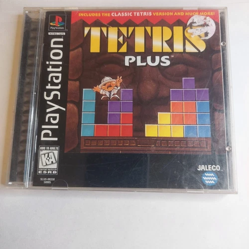 Tetris Plus (Sony PlayStation 1, 1996) CIB Tested Good