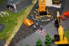 10 Schuttcontainer ( Mulde ) Spur N 1:160