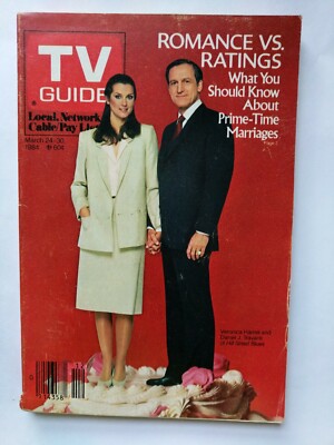1984 TV Guide March 24 - Hill Street Blues; James Cagney; Lana Wood of Capitol