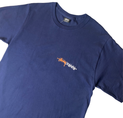 Stussy Mens Positive Vibration T-Shirt - Black / Navy - Multiple