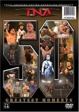 TNA Wrestling: The 50 Greatest Moments - DVD By Artist Not Provided - GOOD