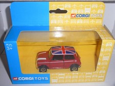 CORGI Car - TY82248 Union Jack Red Mini - NEW