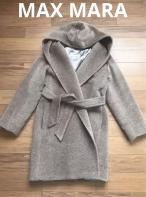 Max Mara 白タグ　アルパカコート MAX MARA WHITE TAG ALPACA BREND COAT MADE IN ITALY/マックスマーラ