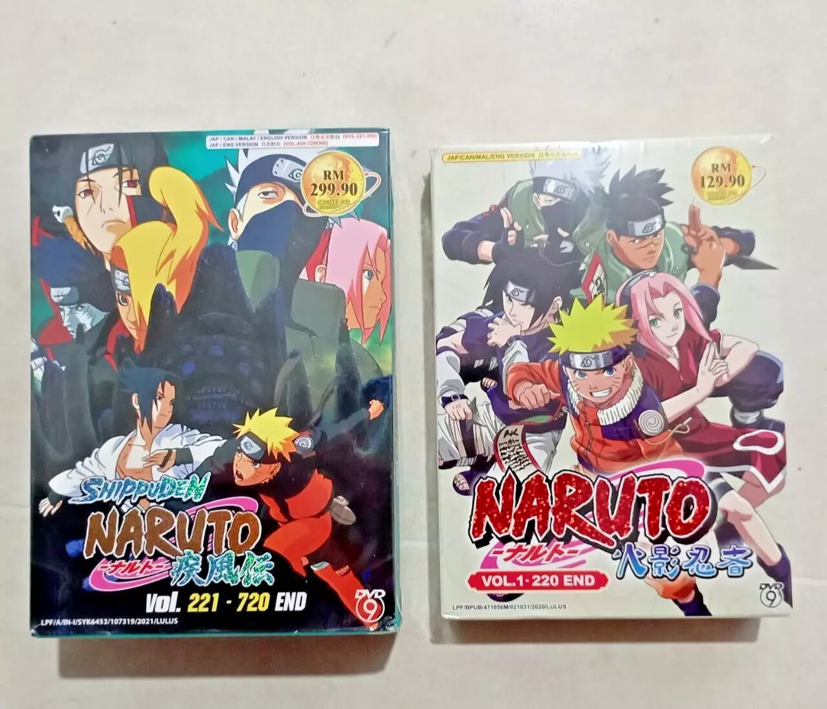Box Set Naruto Shippuden English Dub Full Shippuden Season Naruto