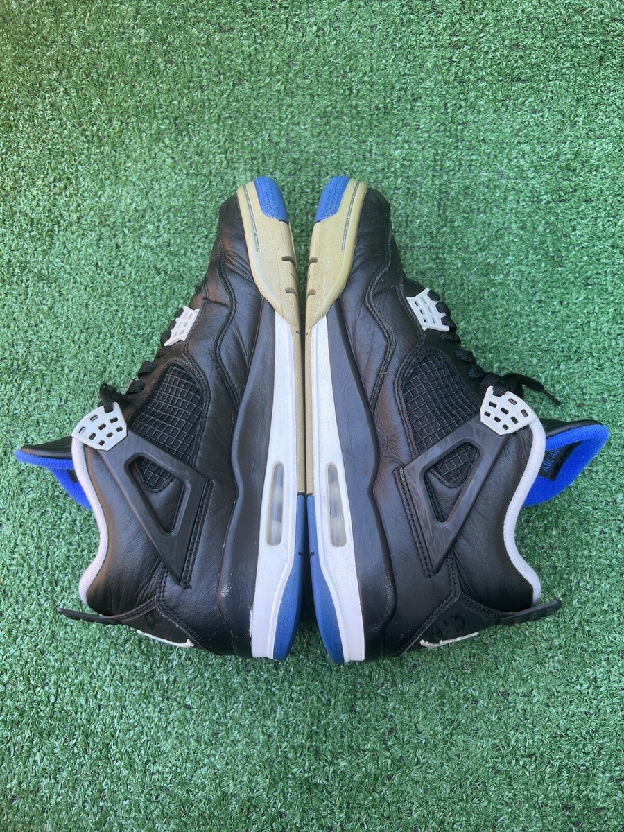Air Jordan 4 Retro OG Motorsports Alternate Black Blue Size