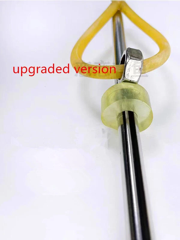 1 pieza nueva banda de goma de acero inoxidable pistola de peces de expulsión pistolas de buceo - dos tipos  Foto 4 de 4