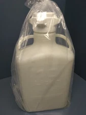 Justrite 12909 10 Liter HDPE Safety Container Carboy w/83mm Cap