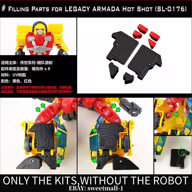 ひとし Shockwave Lab SL-176 Filling Parts For Legacy ARMADA HOT SHOT