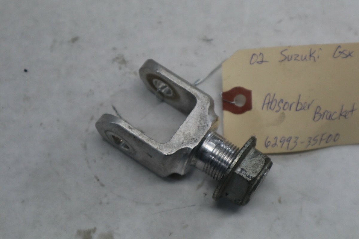 OEM Suzuki Motorcycle Rear Absorber Bracket 2002 GSXR600 Silver