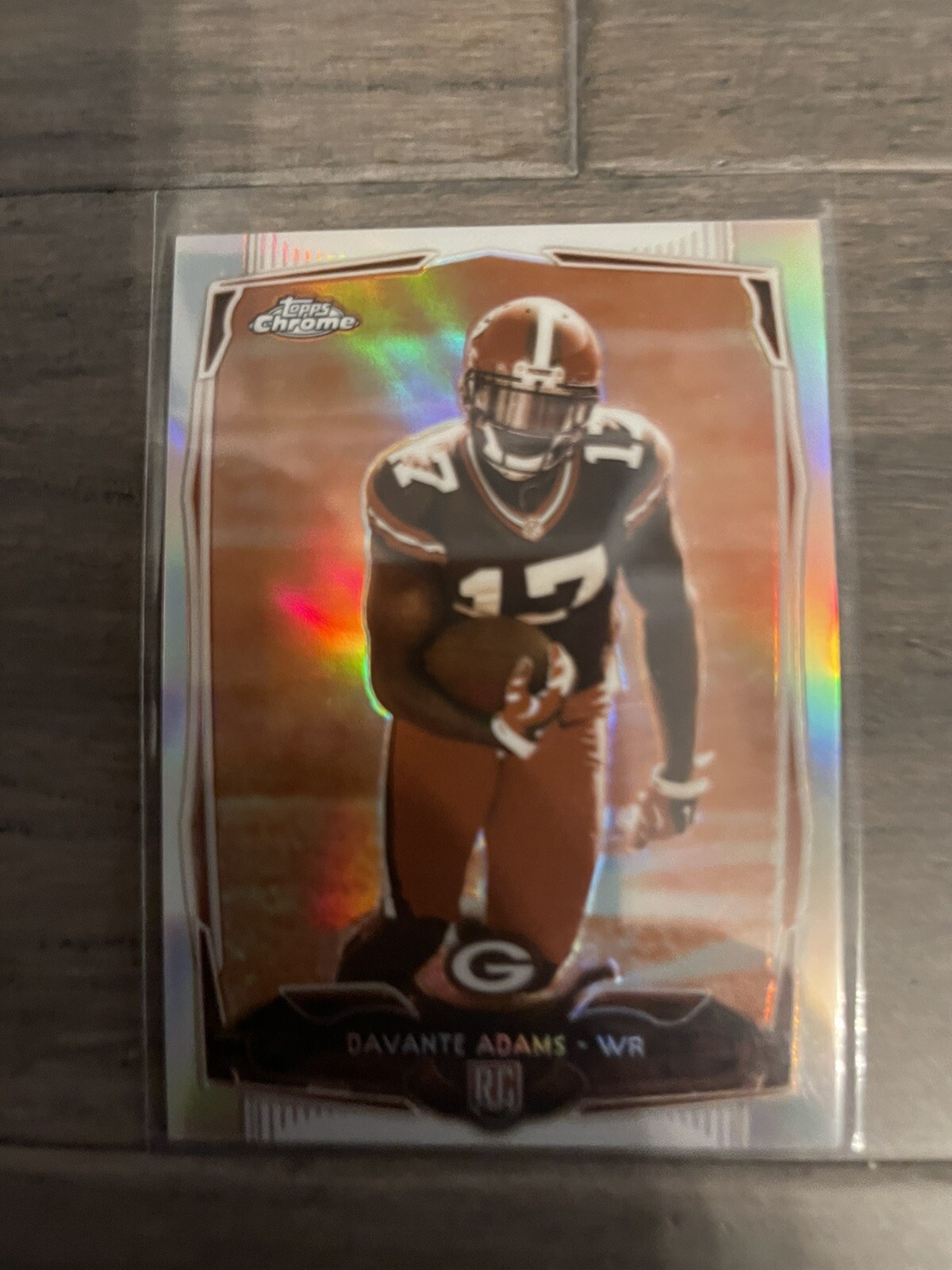 2014 Topps Chrome Sepia Refractor Davante Adams 50/99