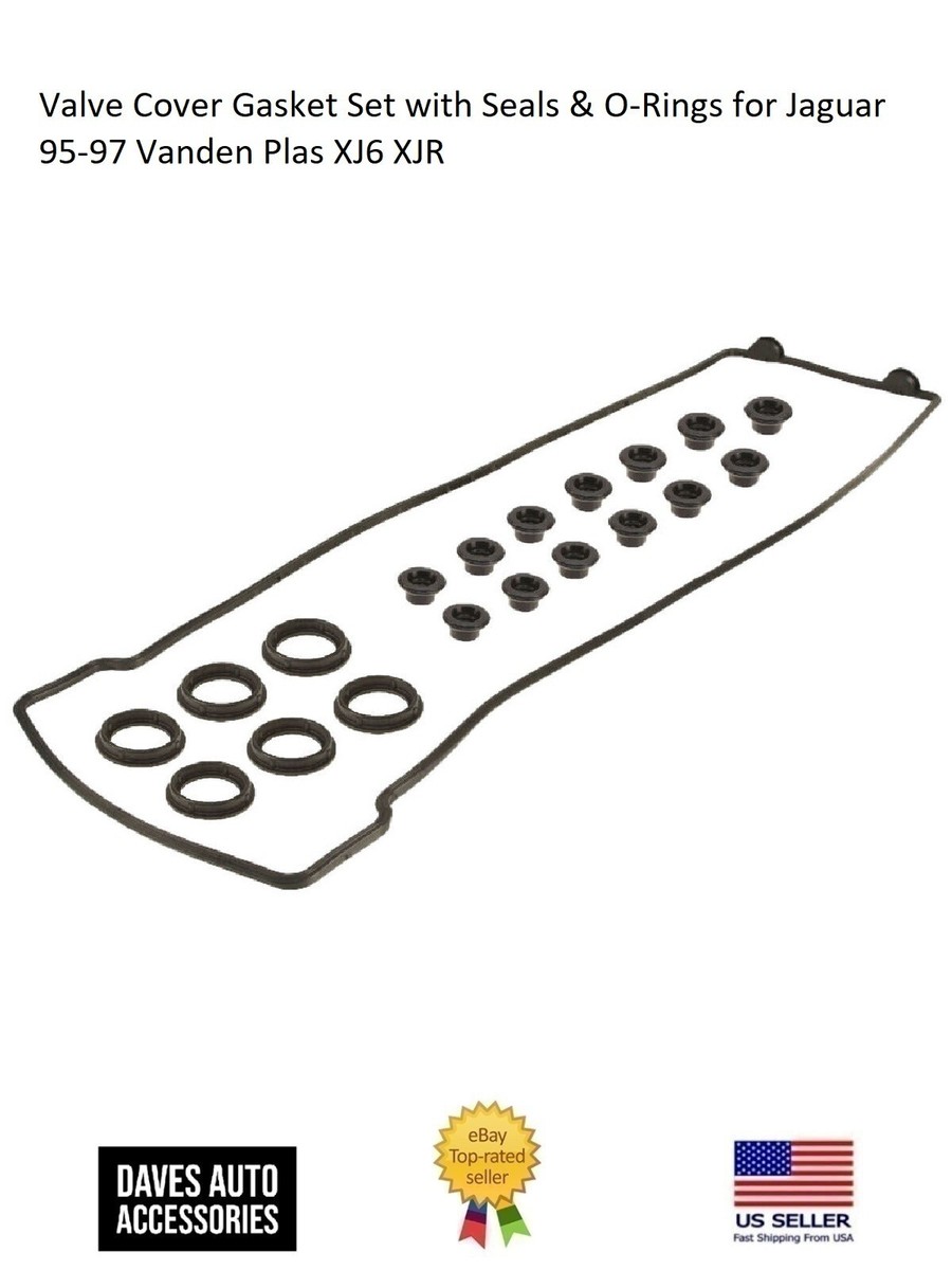 Valve Cover Gasket Set with Seals & O-Rings for Jaguar 95-97
