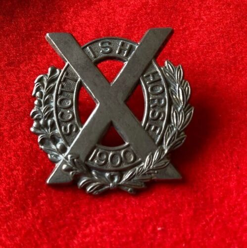 Scottish Horse 1900 British Army Hat Badge - Picture 1 of 4