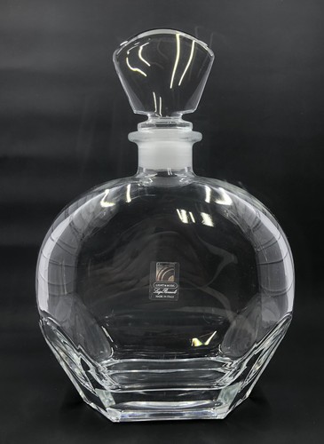 Puccini Light & Music Luigi Bormioli Decanter & 5 Liqueur Shot Glasses 6 Pc Set - Picture 2 of 12