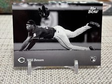 2023 Topps Black and White #94 Will Benson RC (Base) Cincinnati Reds