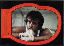 1979 Topps Rocky II Sticker #13 Rocky Balboa Stallone Italian Stallion