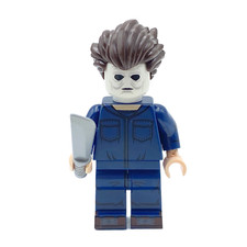 Mike Myers Minifigure Horror Halloween Movie Figure  Printed