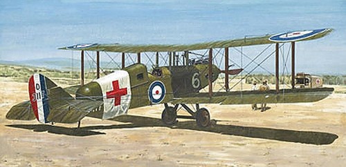 1/72 Airco DH-9A "Silver wings" Kovozavody Prostejov KPM0312 Plastic Model kit - Picture 6 of 10