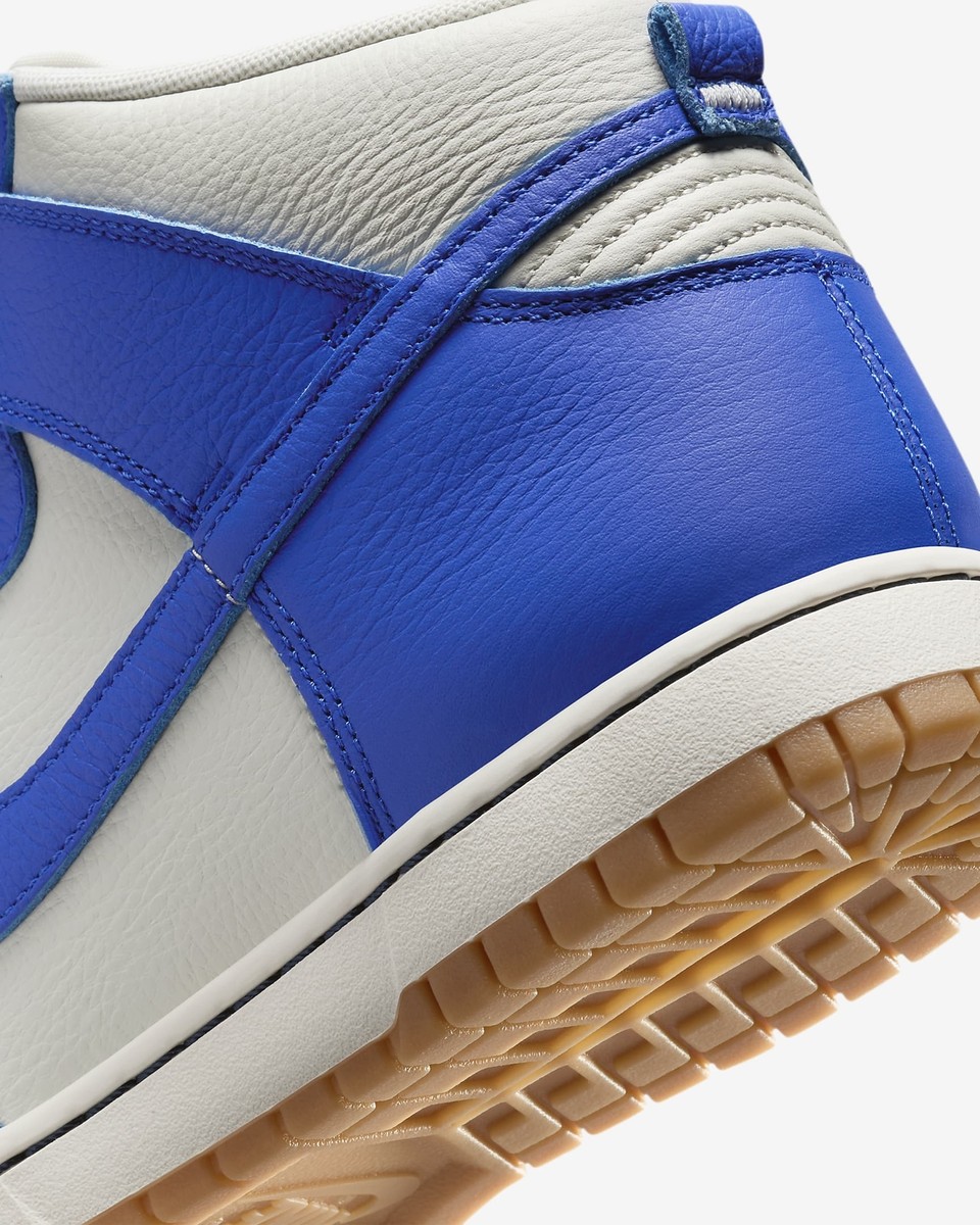 Nike Dunk High Retro SE Phantom/Pale Ivory-Racer Blue FV6612