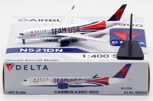 Delta Airlines ("Team USA" livery) / Airbus A350-941 / N521DN / WB4042 / 1:400 - Picture 9 of 9