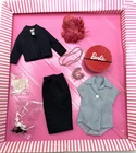 Vintage 0riginal Barbie Commuter Set Outfit #916 -T.M. Hat Box!! 1959