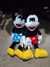 Disney Limited Edition Mickey and Minnie Mouse Scentsy Buddy Plush - 18 Inches