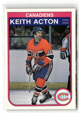 1982-83 O-Pee-Chee - Keith Acton #179