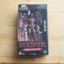 Hasbro Marvel Legends Deadpool Legacy Collection Boxed Action Figure Weapons