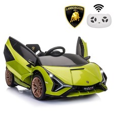 12V Kids Ride On Toy Licensed Lamborghini SIAN Electric Car w/Remote Control