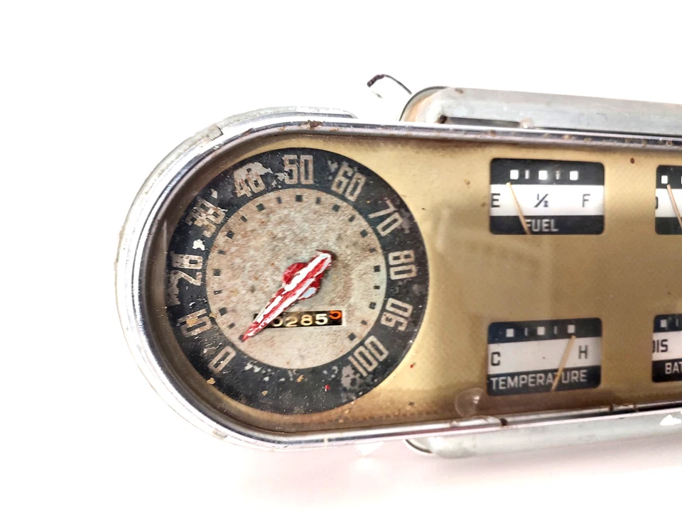 Оригинальная панель датчиков 1948 1949 1950 Ford F-1 F-2 F-3 от оригинального производителя - Изображение 2 из 4