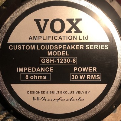 Vox Wharfedale GSH-1230-8 | eBay