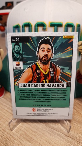 2024-25 Panini Donruss Euroleague Basketball Juan Carlos Navarro Net Marvels - Imagen 2 de 2