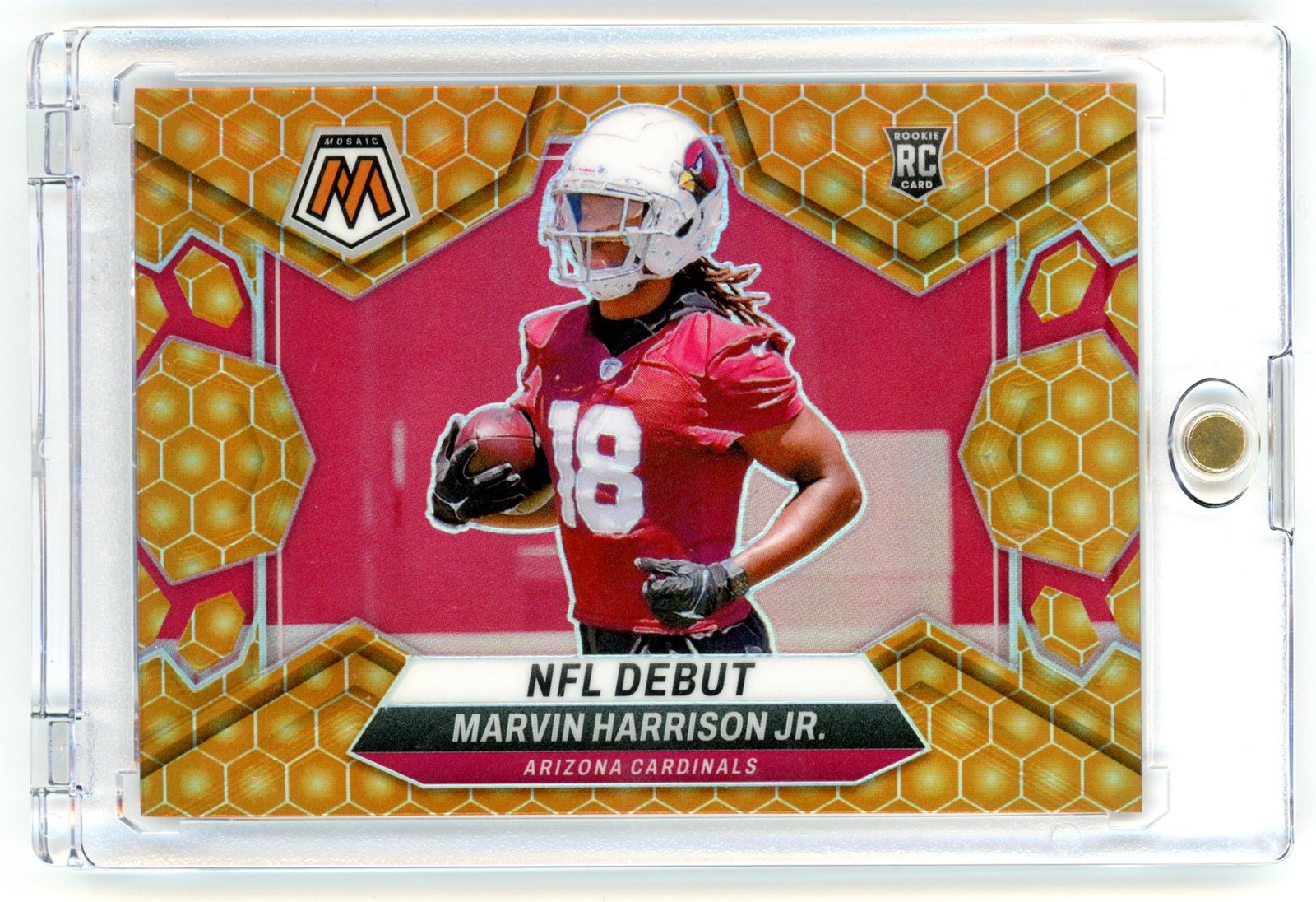 2024 Panini Mosaic #283 Marvin Harrison Jr. Honeycomb Rookie