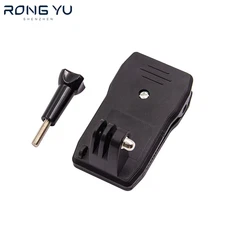 360 Degree Rotary Backpack Hat Clip Clamp Mount for Gopro Hero 12 11 9 8 7 6 for