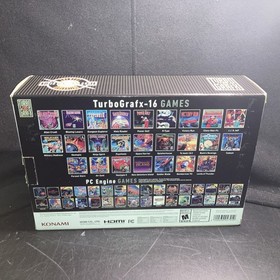 Turbo Grafx 16 Mini Console Konami 2020 NEW Unopened Classic Edition w/ Bonus