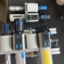 Festo Valves (6 Count) MS6-EM1-1/2-S, LFR-1/2...