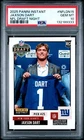 2025 Panini Instant NFL Draft Night Jaxson Dart #NFLDN15 RC PSA 10 Giants
