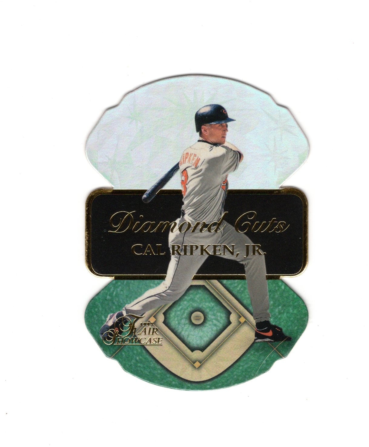 🔥 1997 Flair Showcase Diamond Cuts #15 Cal Ripken Jr. (HOF) Baltimore Orioles