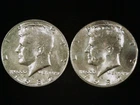 1982-P and D Kennedy Half Dollars (2 coins) AU+. Free Shipping!