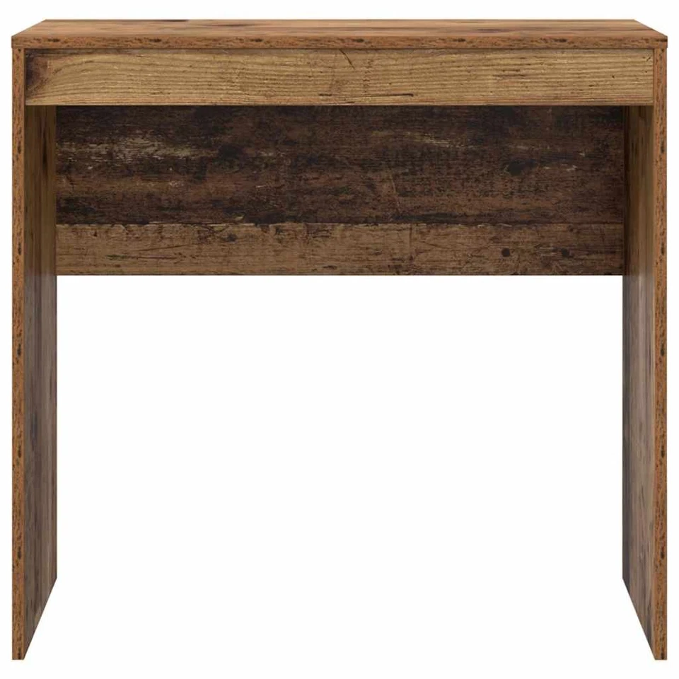 Rustikaler Schreibtisch Alter Holzfinish Holz 80 X 40 X 76 Cm - Bild 4 von 4