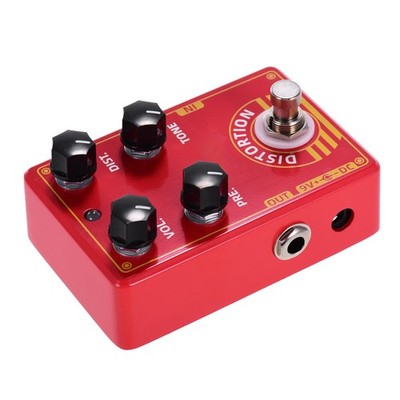 Dolamo D-9 Distortion-Gitarreneffektpedal Mit Presence Distortion Volume