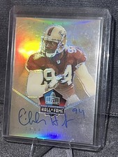 CHARLES HALEY 2024 PANINI HALL OF FAME SILVER PRIZM 49ERS AUTO 42/50