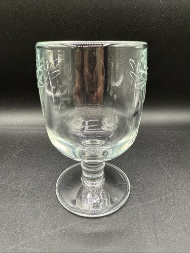 4 La Rochere France 8 oz. Water or Wine Stemmed Goblets 5.25” Dragonfly VGC - Picture 4 of 24