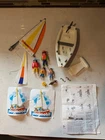 Playmobil Sailboat Regina 3774 Figures Nearly Complete VTG Collectible FLOATS